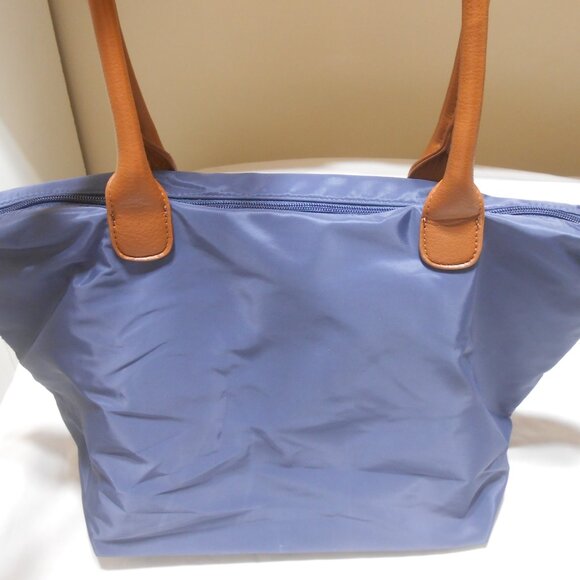 NEW NO BOUNDARIES NAVY TOTE PADDED COMPUTER LAPTOP BAG ZIPCLOSE PLANET INSPIRED - Picture 6 of 9